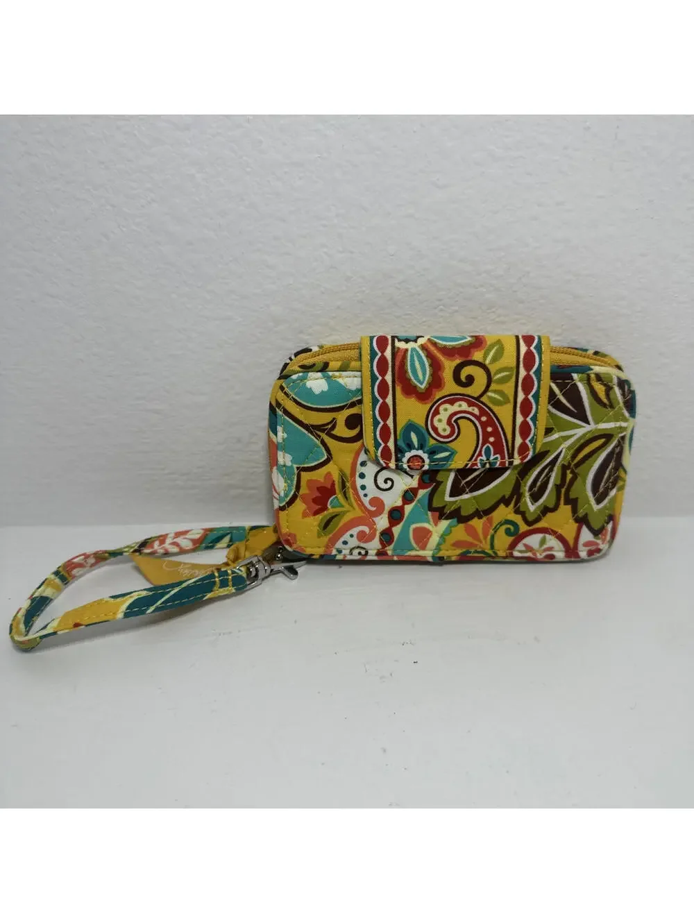 Vera Bradley Wallet Lot of 2 – Wristlet & Trifold Snap Closure Floral Print